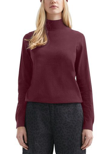 Pullover mit Stehkragen