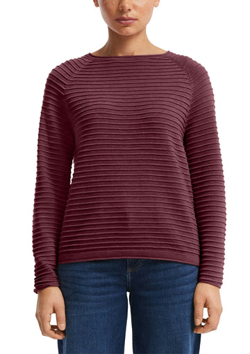 Pullover mit Strukturmuster