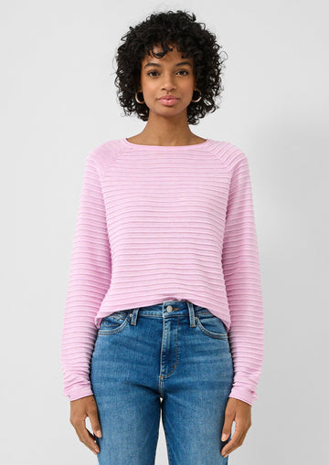 Pullover mit Strukturmuster