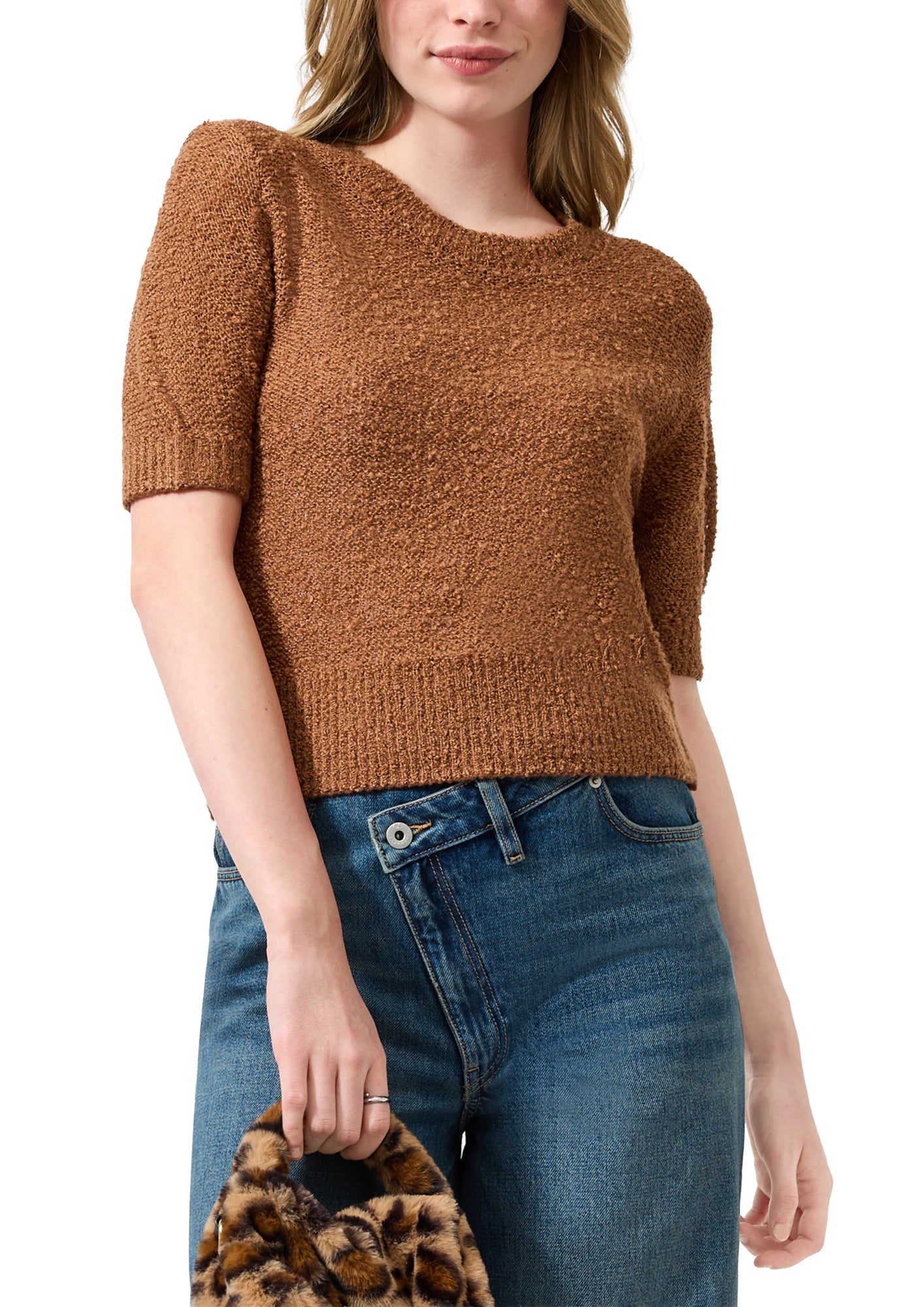 Q/S by s.Oliver Pullover  braun