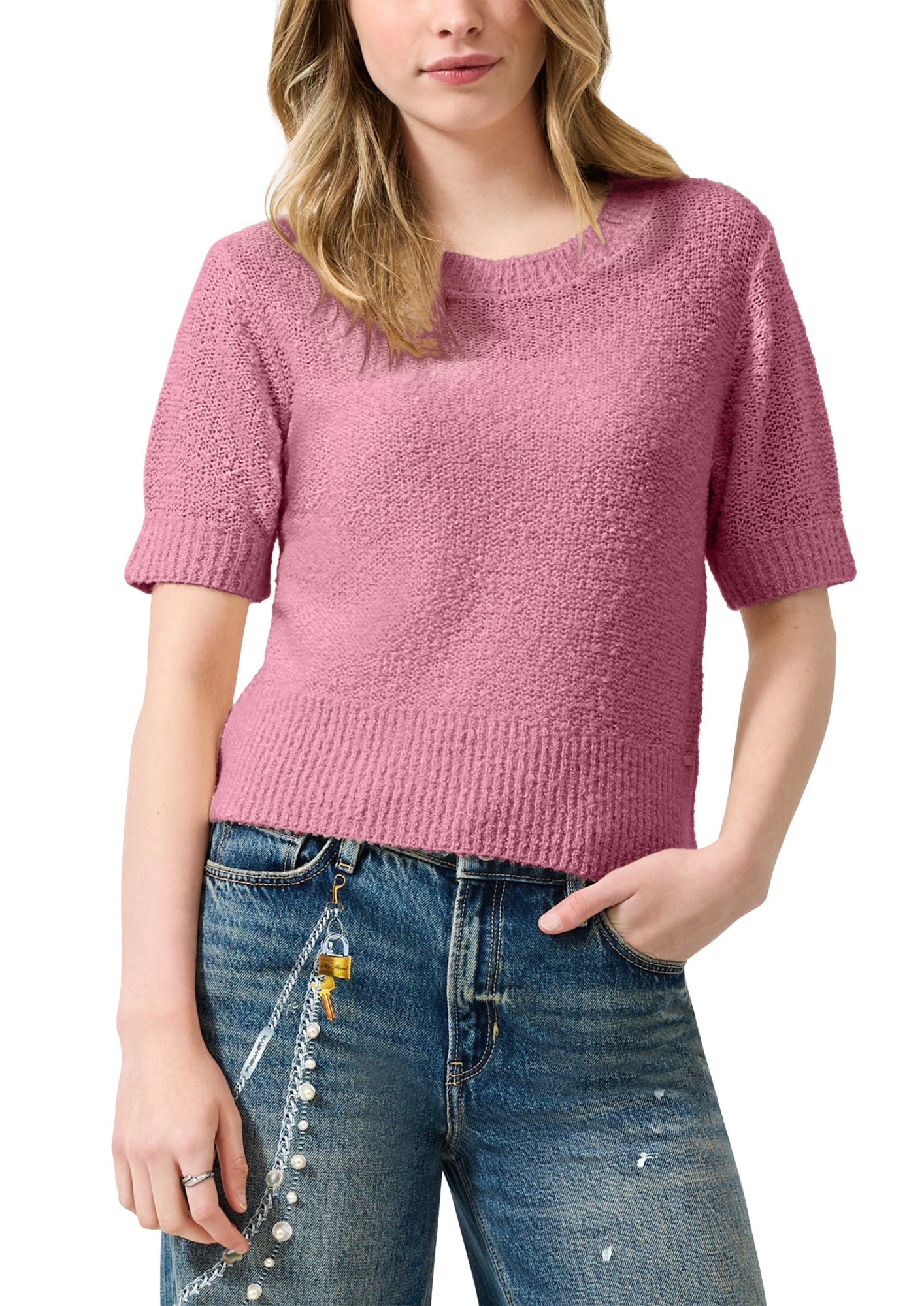 Q/S by s.Oliver Pullover  pink