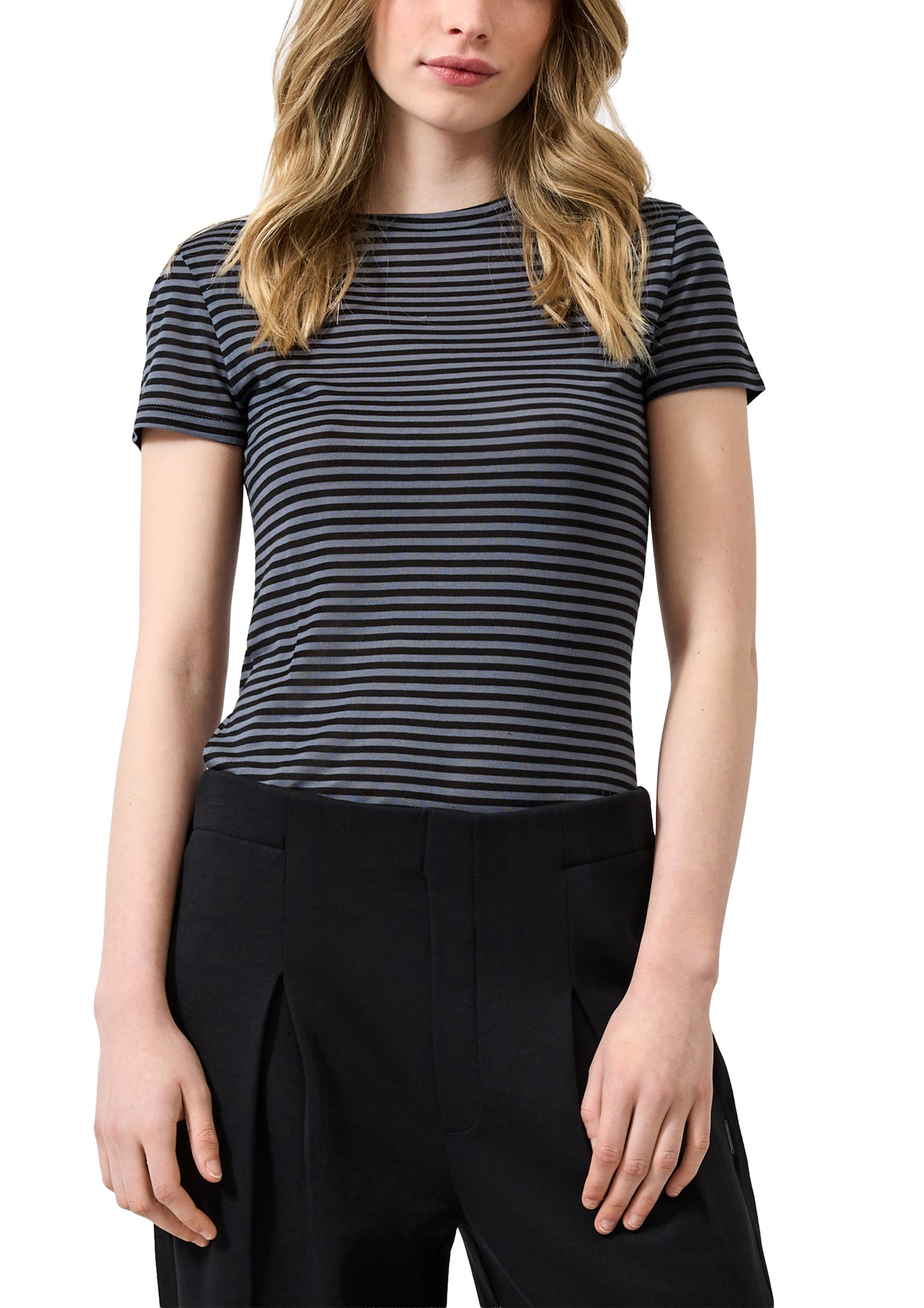 Q/S by s.Oliver T-Shirts  schwarz