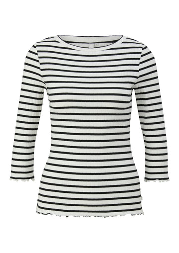 Ringelshirt mit 3/4-Arm