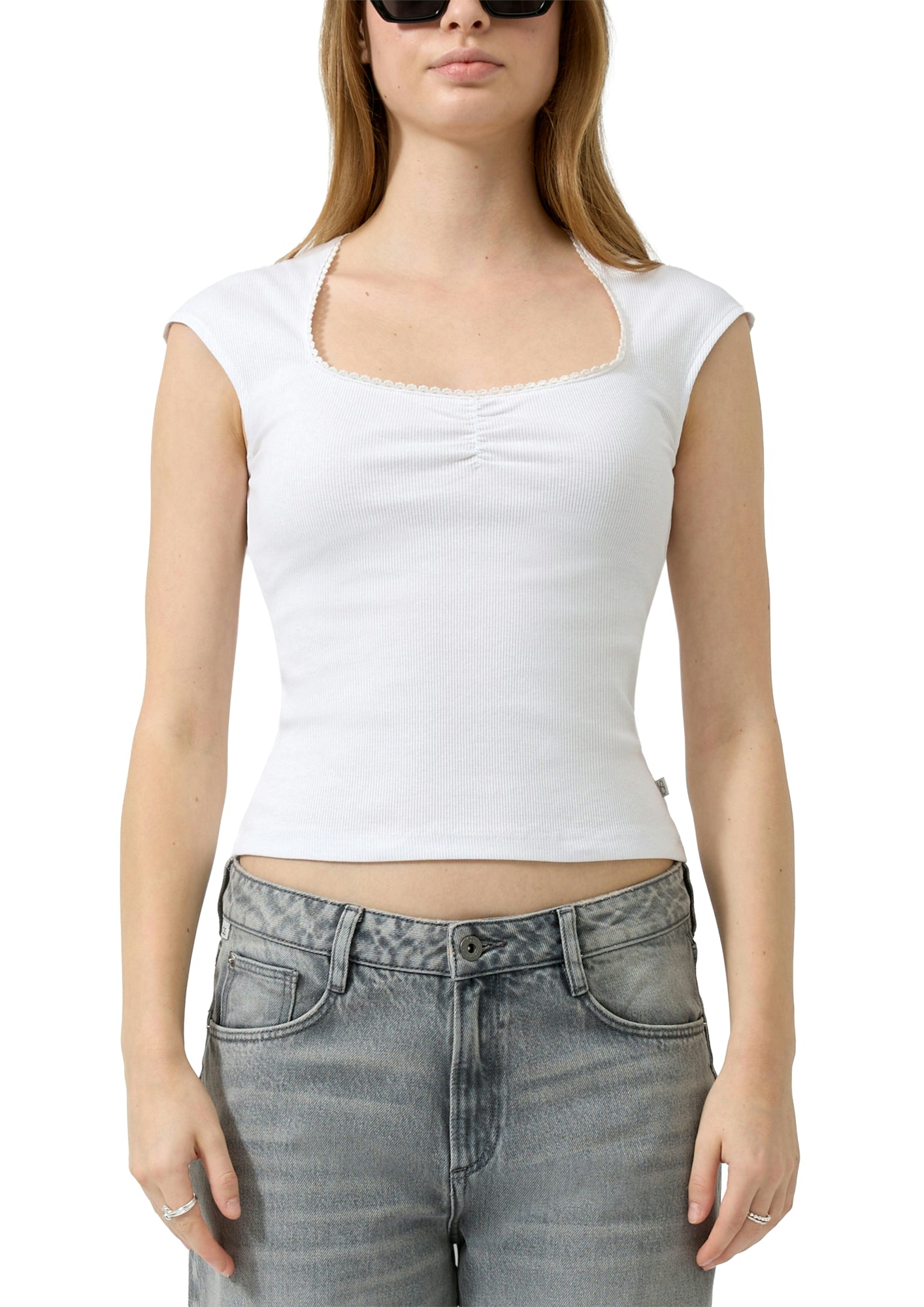 Q/S by s.Oliver T-Shirts  weiß