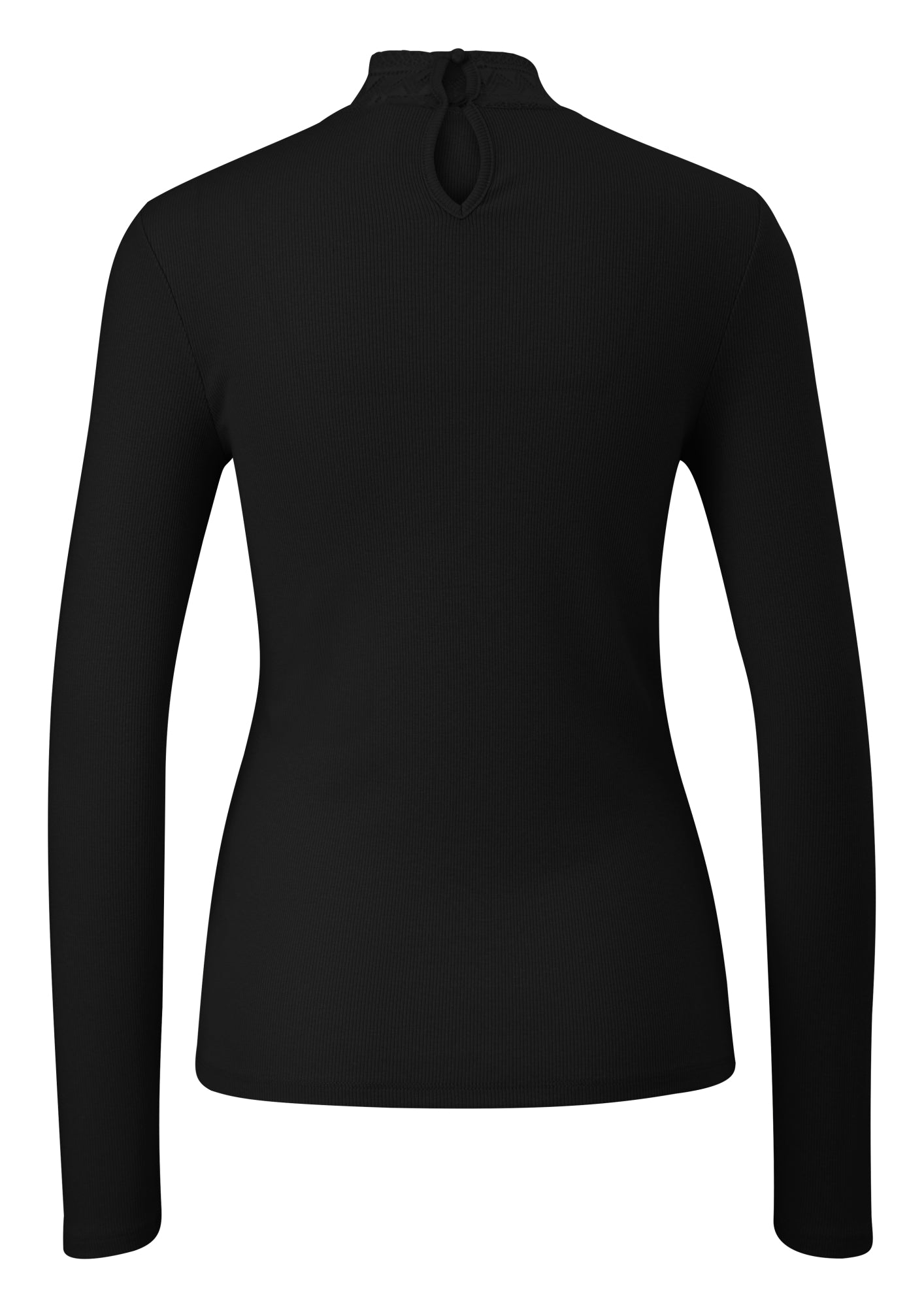 Q/S by s.Oliver Langarmshirts  schwarz