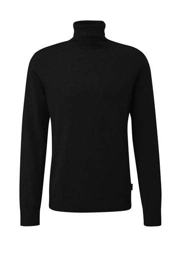 Rollkragenpullover aus Feinstrick