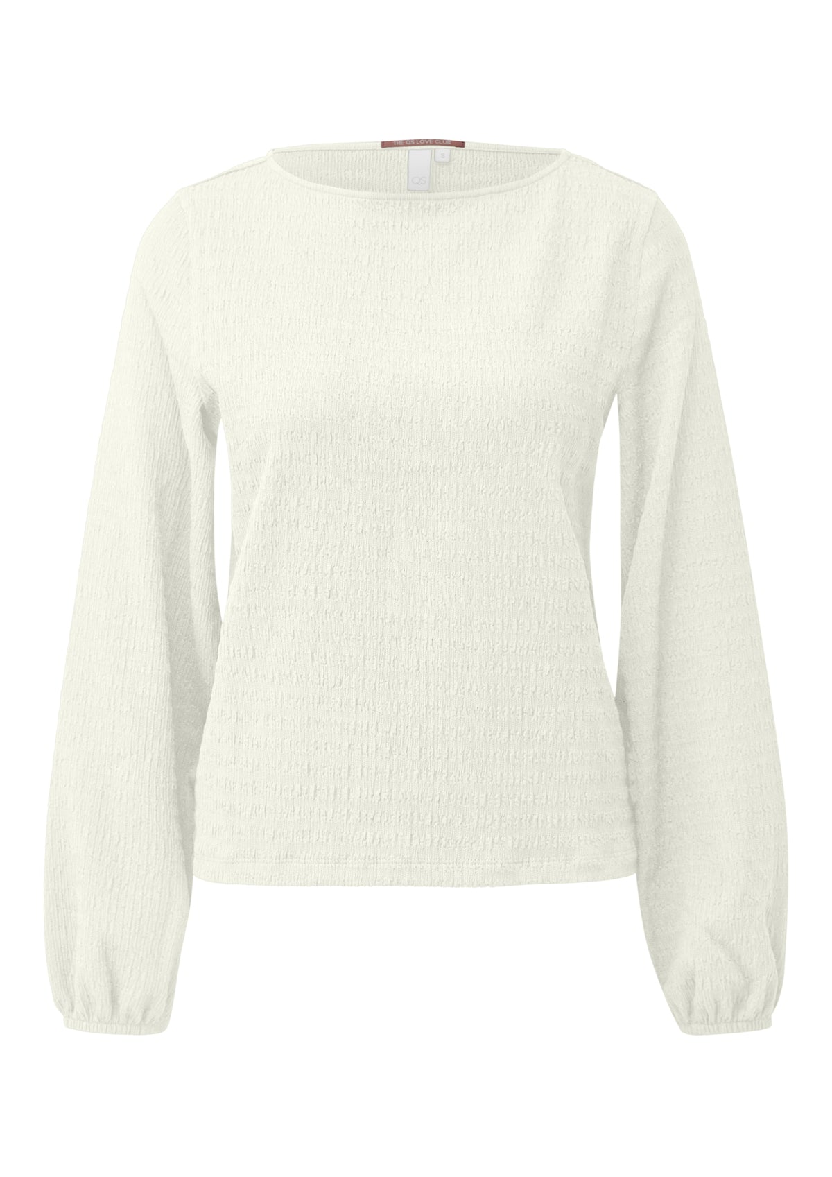 Q/S by s.Oliver Langarmshirts  creme
