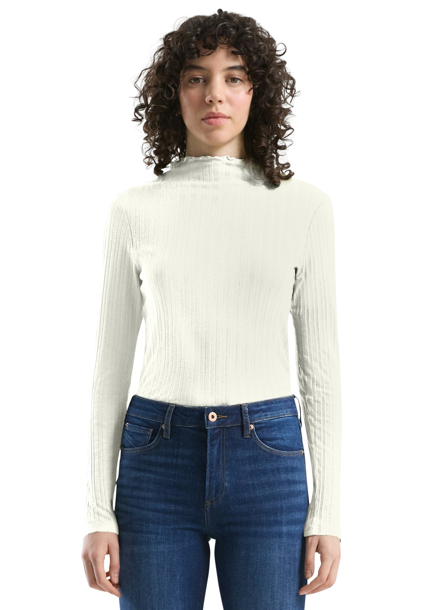 Q/S by s.Oliver Langarmshirts  weiß