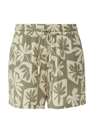 Shorts aus Musselin