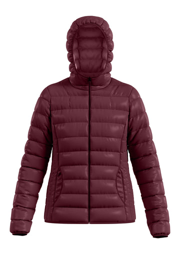 Steppjacke mit Kapuze