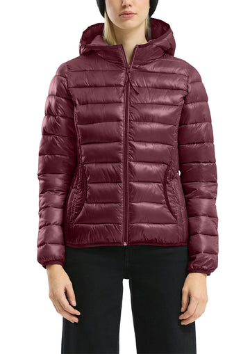 Steppjacke mit Kapuze