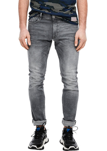 Stretchjeans mit Waschung