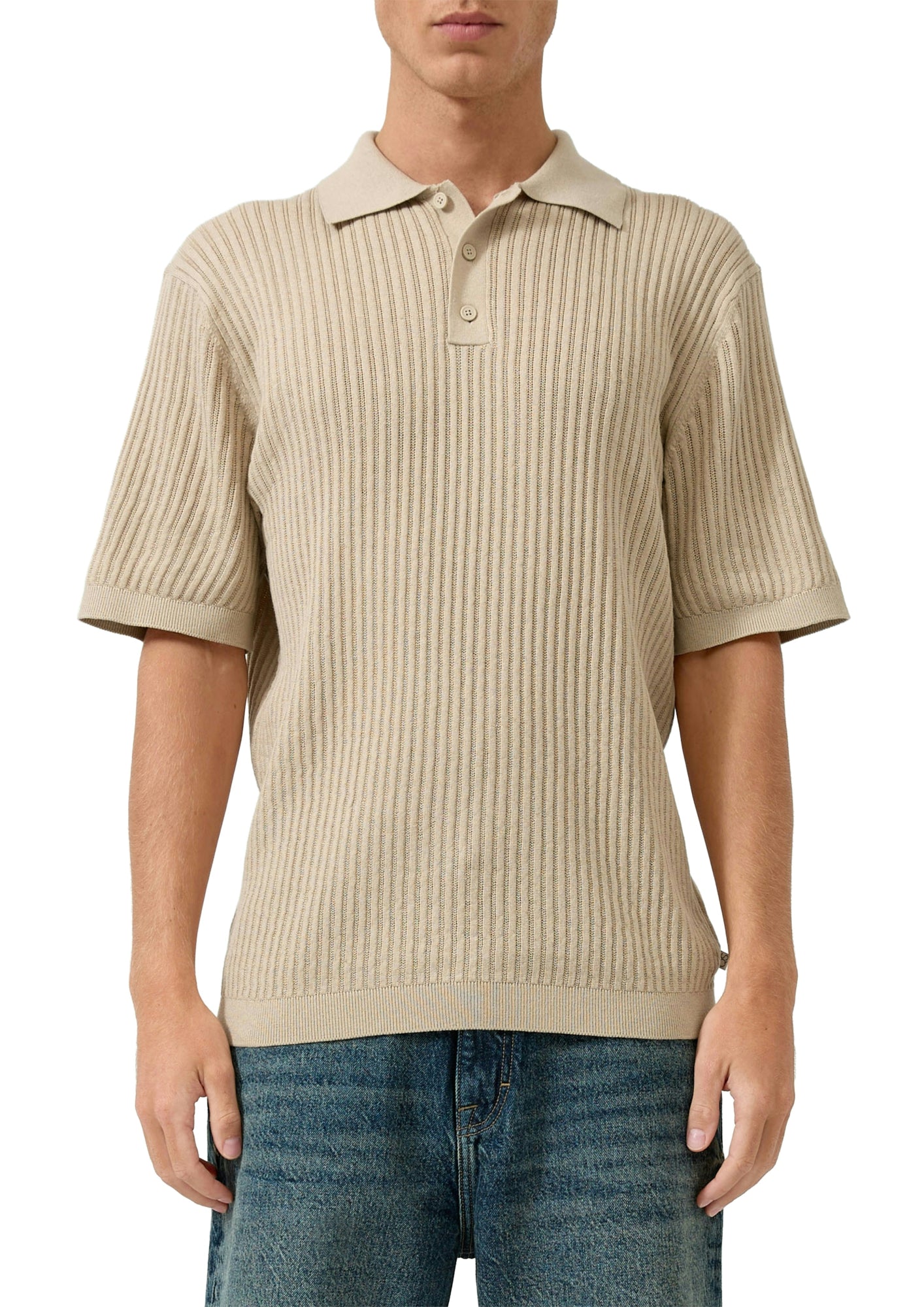 Q/S by s.Oliver Poloshirts  beige