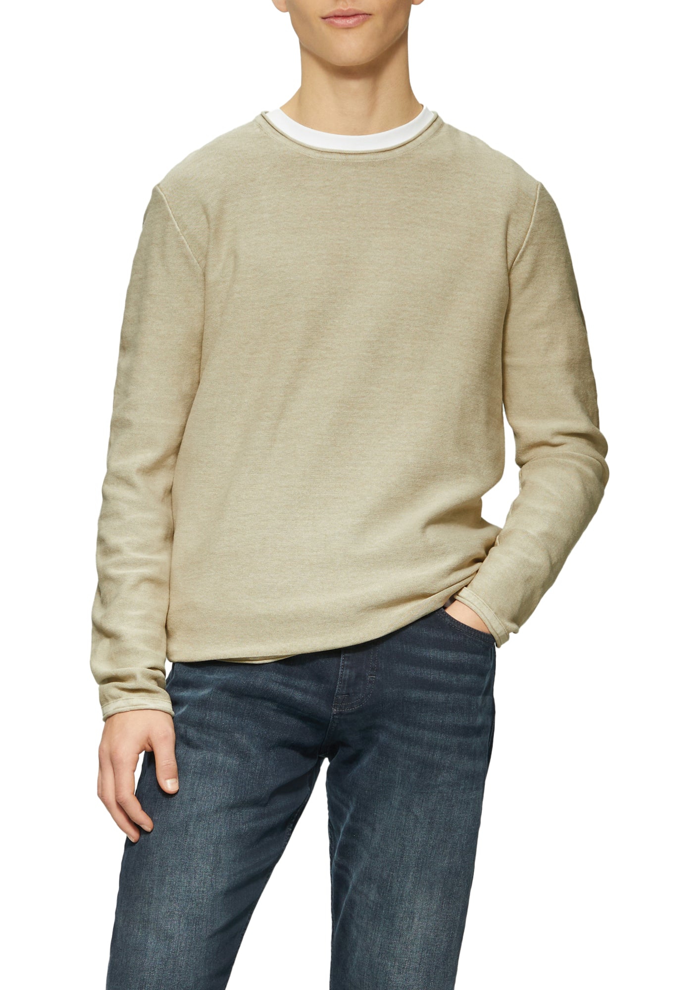 Q/S by s.Oliver Pullover  beige