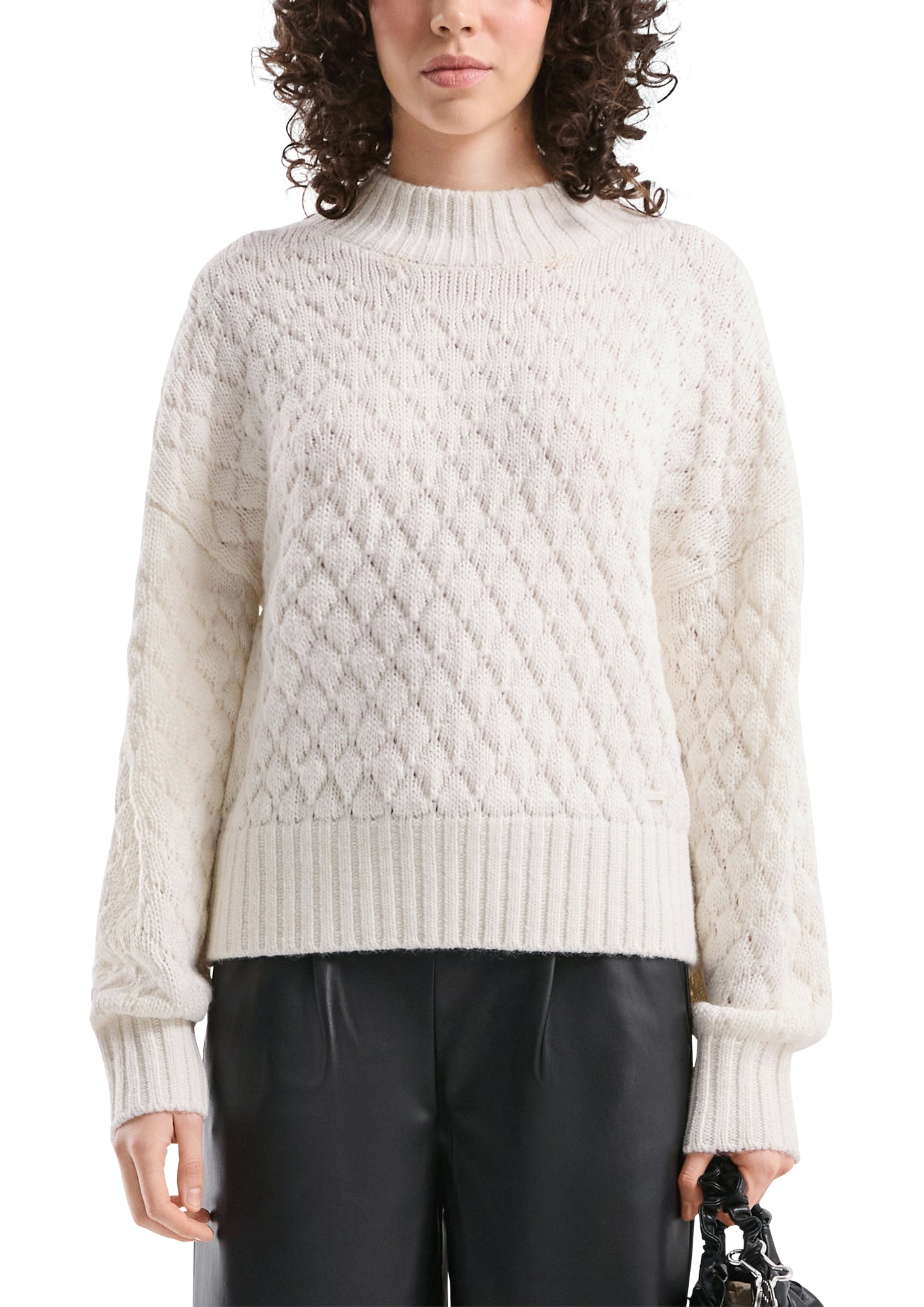 Q/S by s.Oliver Pullover  creme