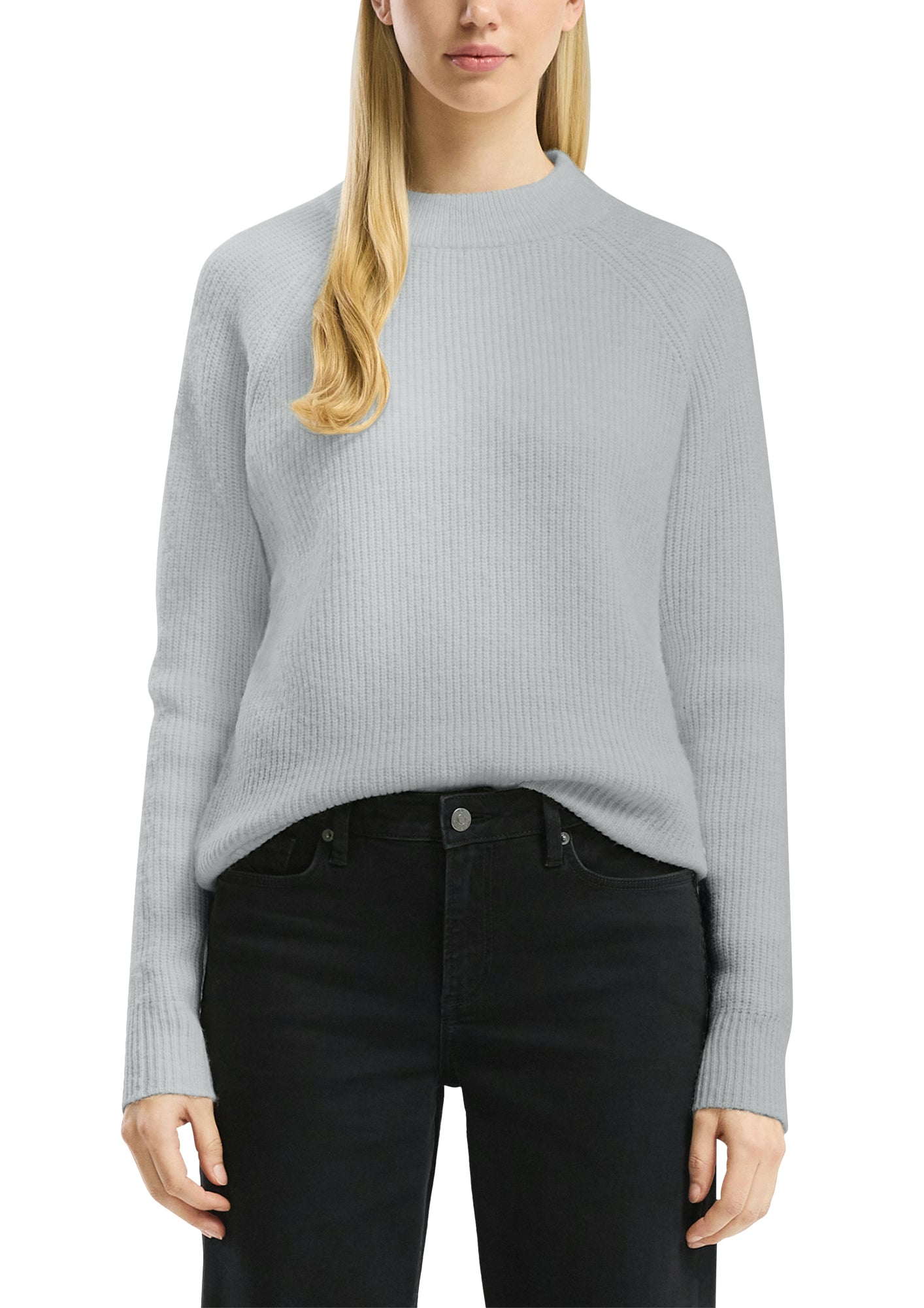 Q/S by s.Oliver Pullover  grau