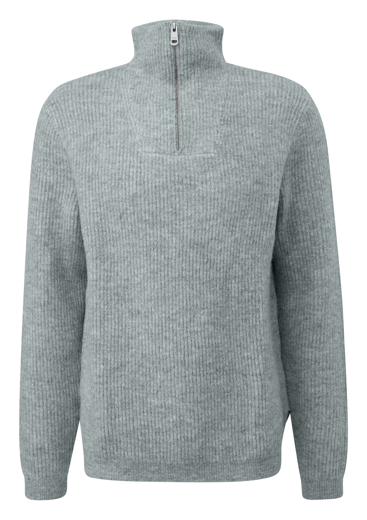 Q/S by s.Oliver Pullover  grau