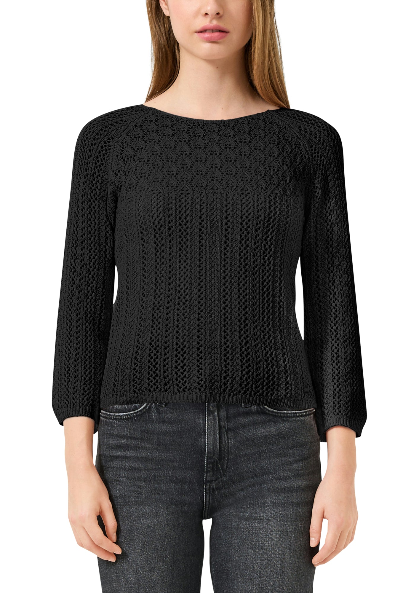 Q/S by s.Oliver Pullover  schwarz