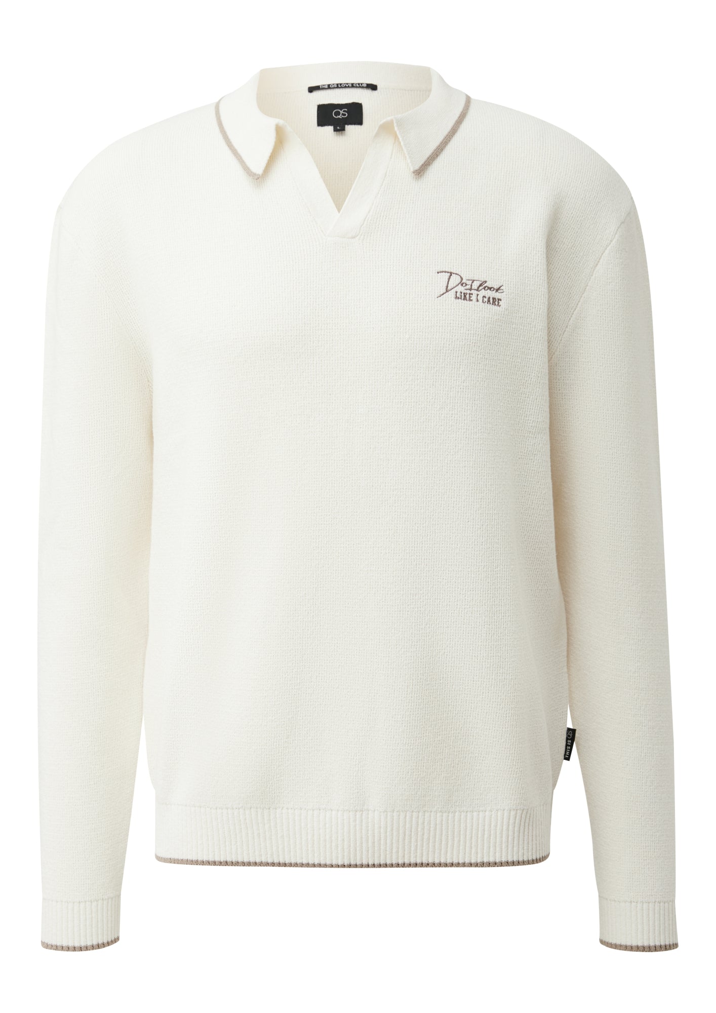 Q/S by s.Oliver Pullover  weiß