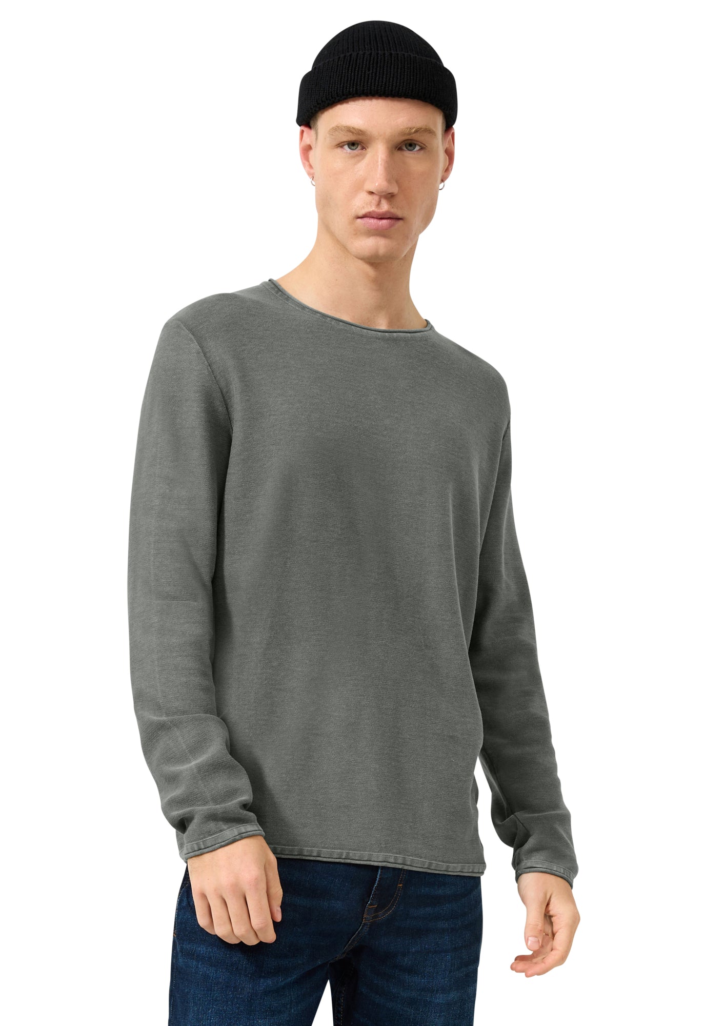 Q/S by s.Oliver Pullover  grau