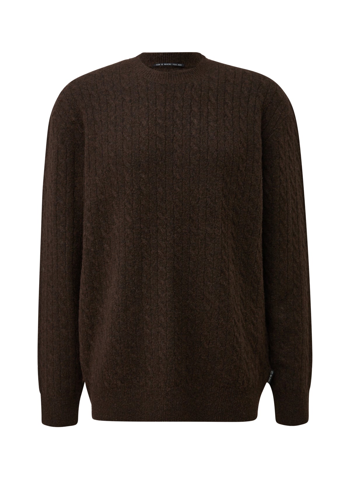 Q/S by s.Oliver Pullover  braun