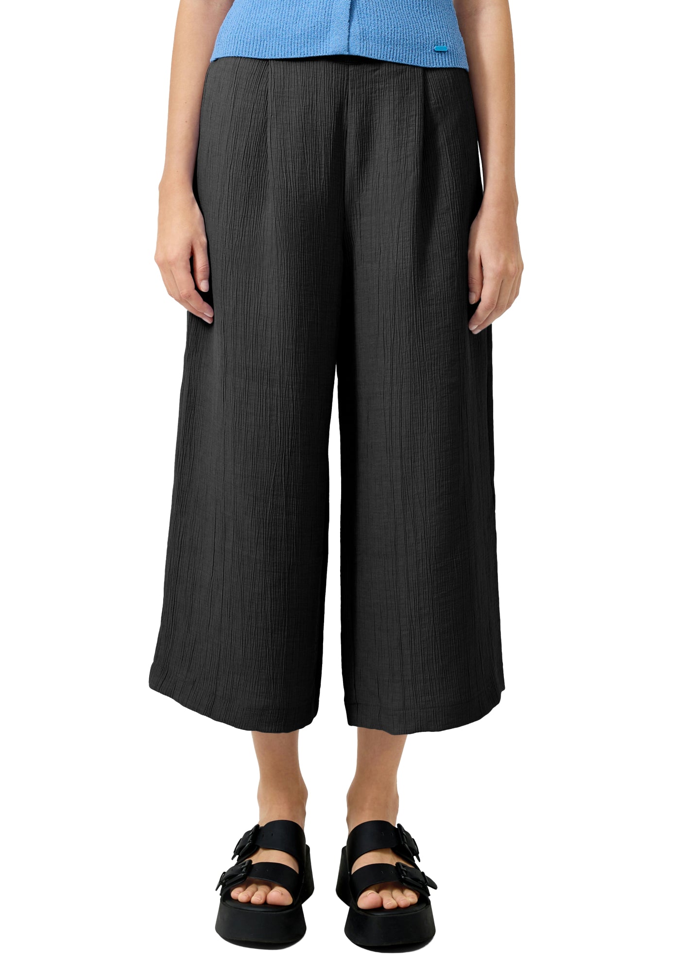 Q/S by s.Oliver Culottes  schwarz