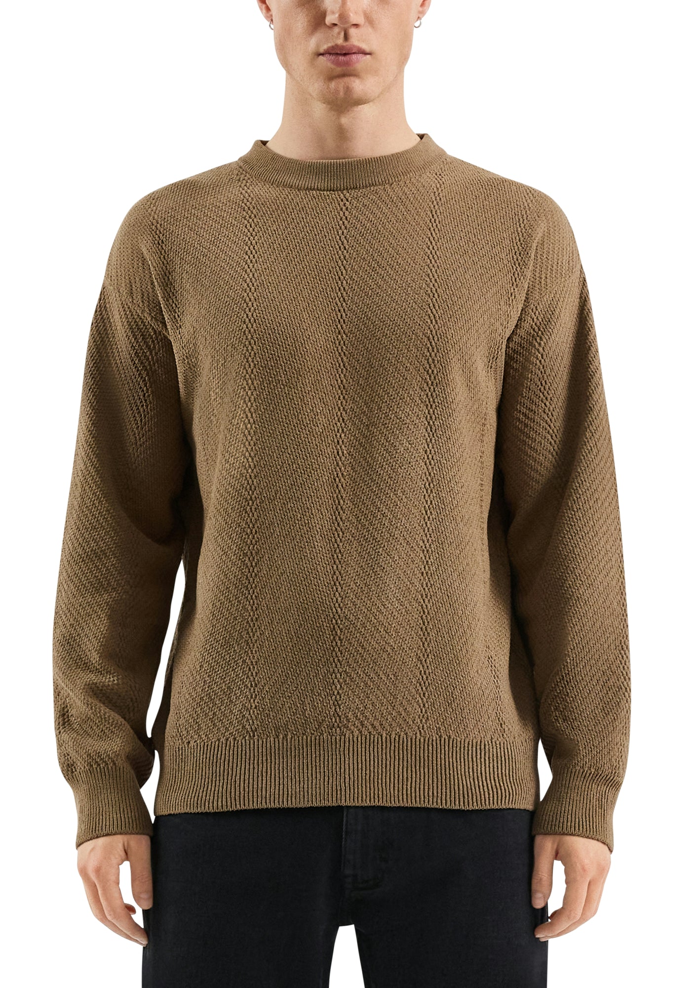 Q/S by s.Oliver Pullover  braun