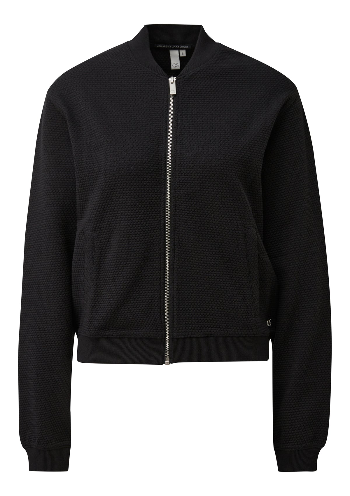 Q/S by s.Oliver Sweatjacken  schwarz