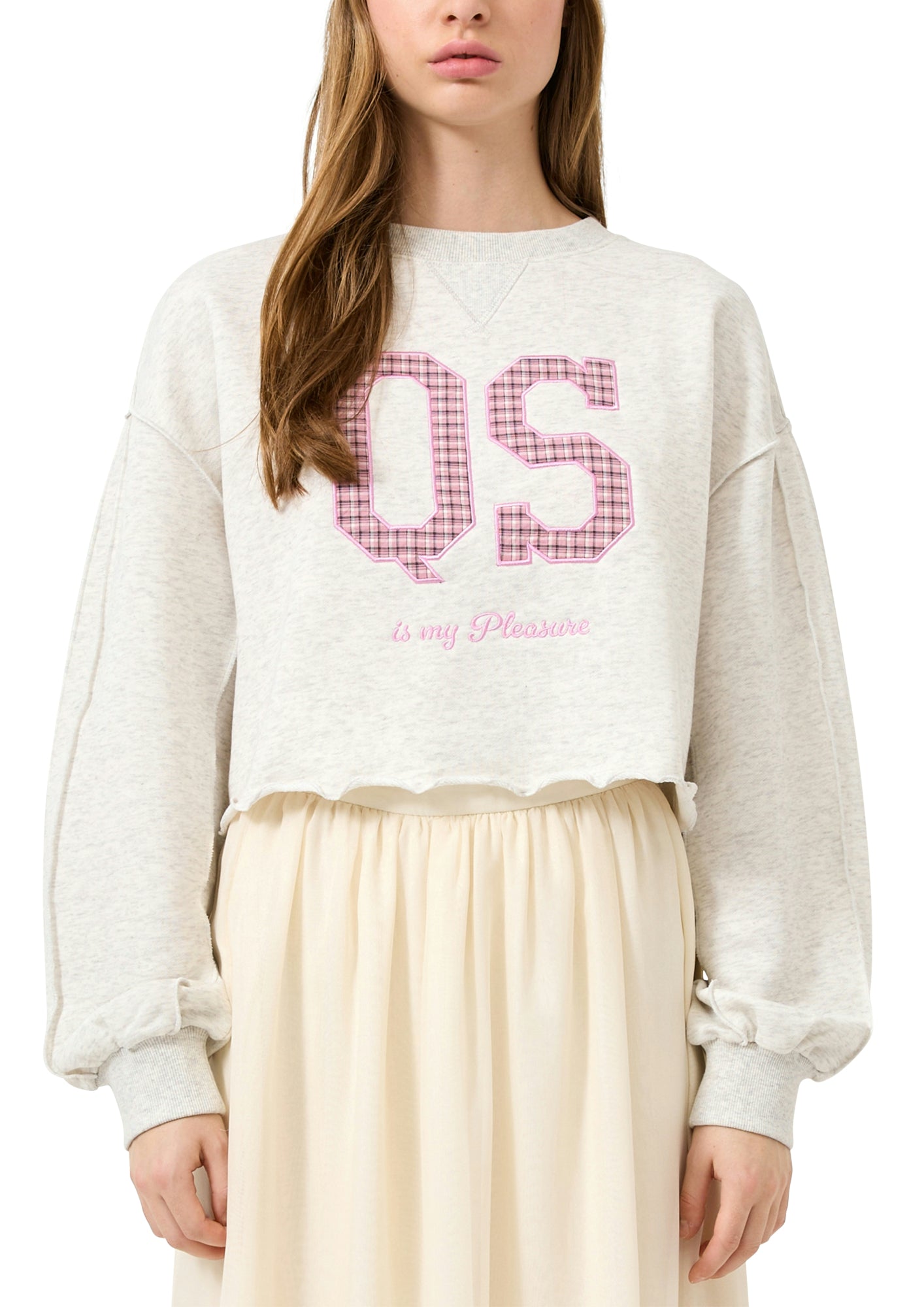 Q/S by s.Oliver Pullover  creme