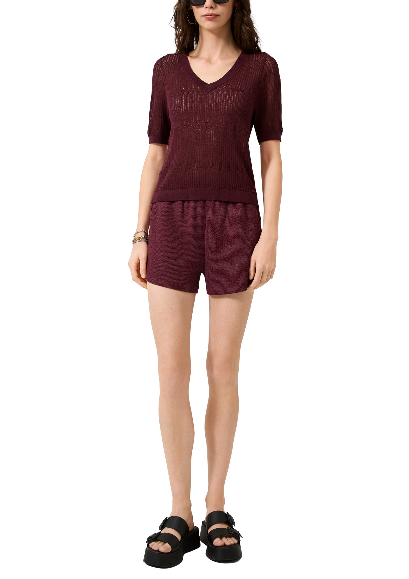 Q/S by s.Oliver Pullover  rot
