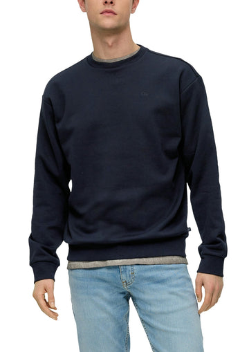 Sweatshirt mit Logo-Stickerei