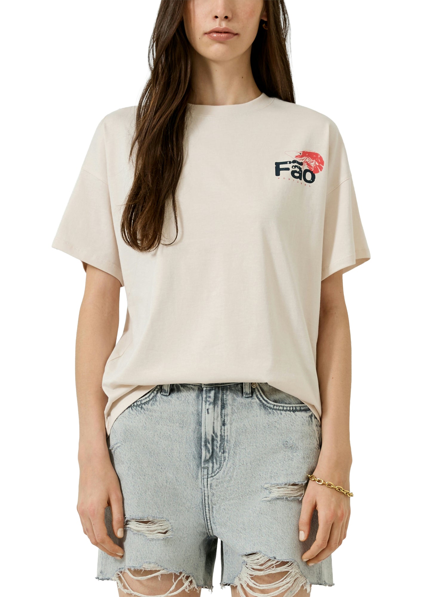 Q/S by s.Oliver T-Shirts  beige