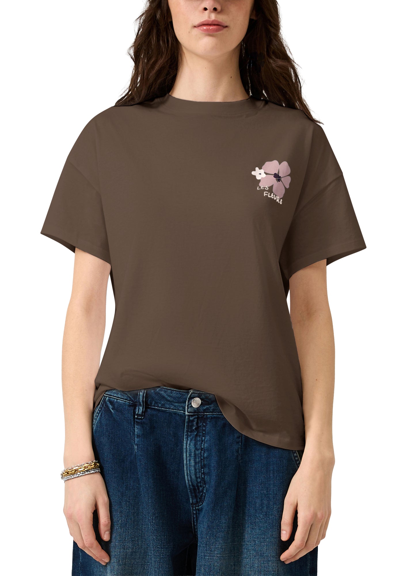 Q/S by s.Oliver T-Shirts  braun