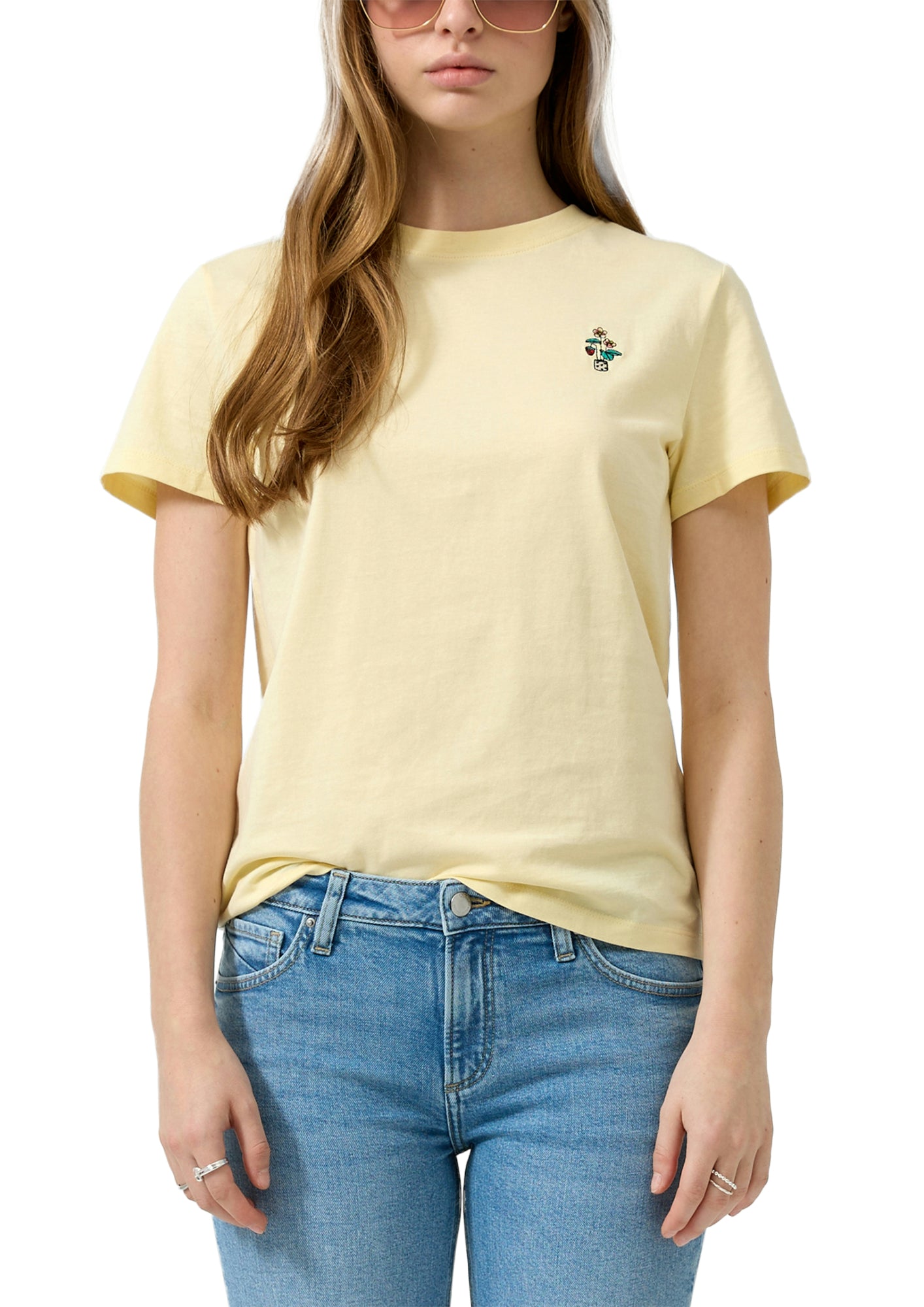 Q/S by s.Oliver T-Shirts  gelb