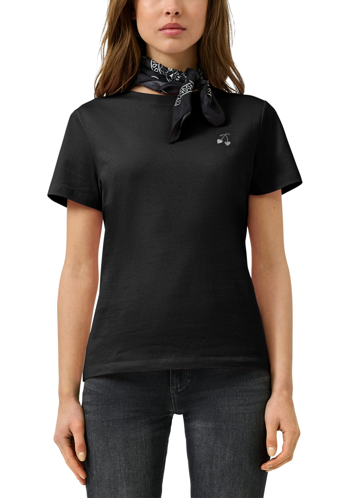 Q/S by s.Oliver T-Shirts  schwarz