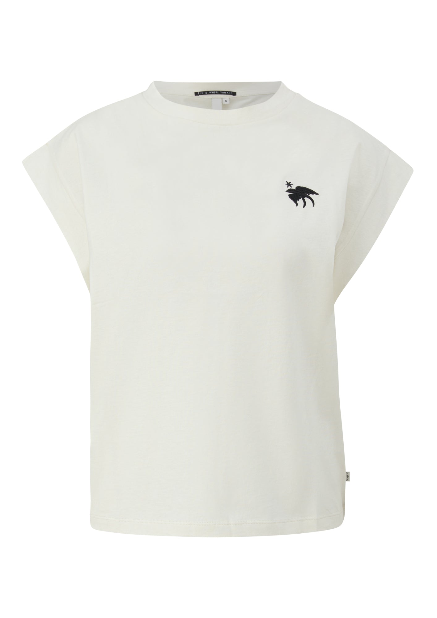 Q/S by s.Oliver T-Shirts  creme