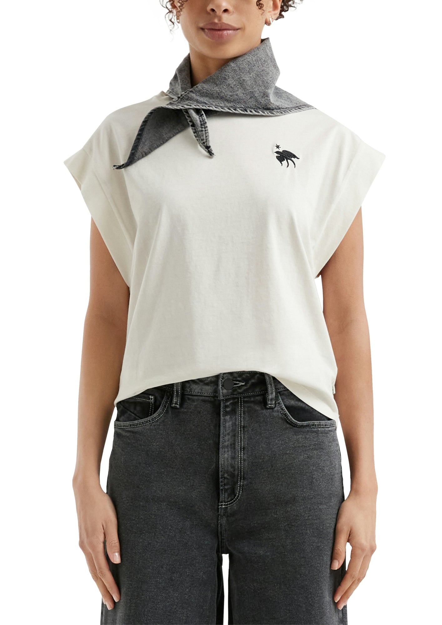 Q/S by s.Oliver T-Shirts  creme