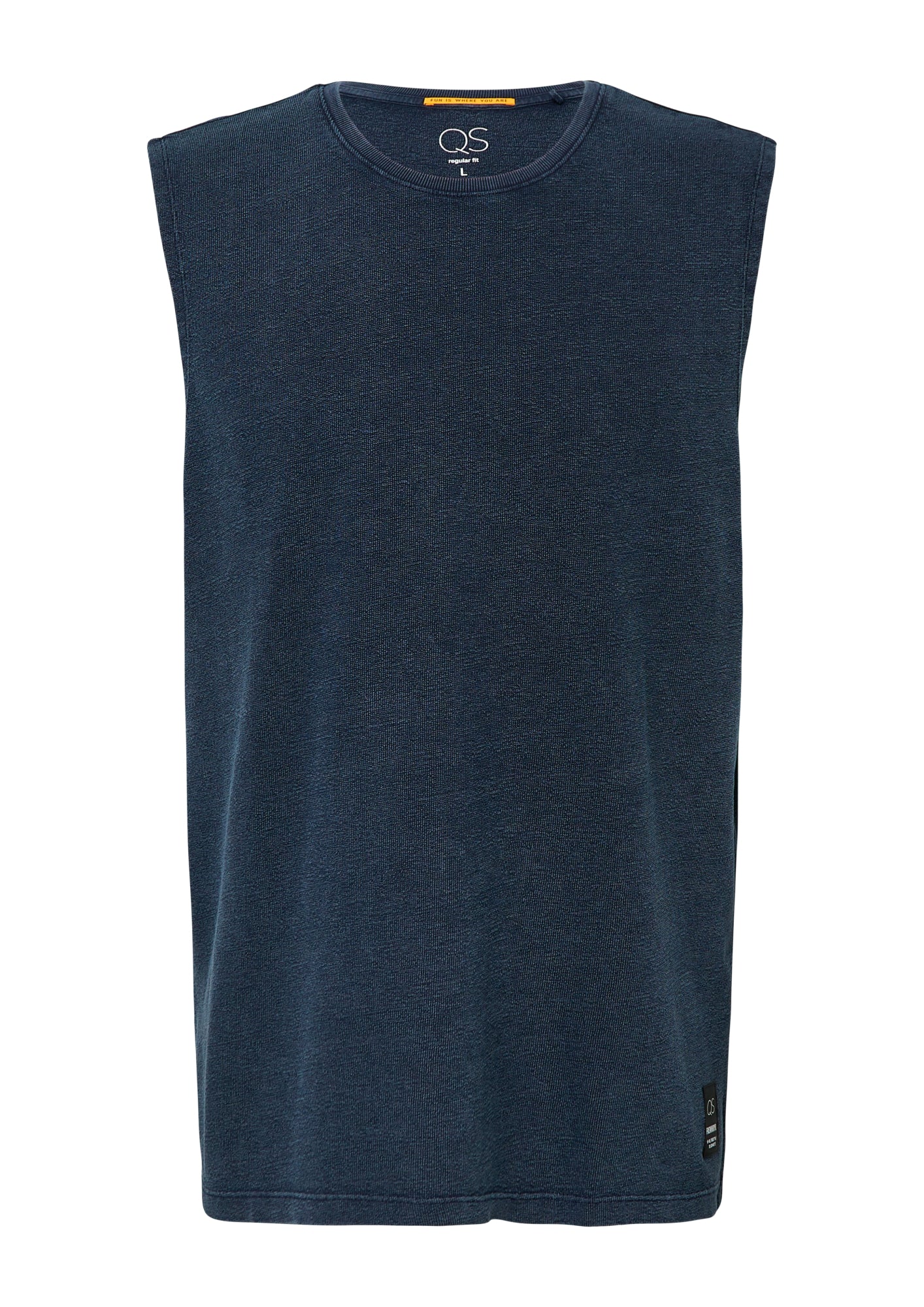 Q/S by s.Oliver Tank Tops  dunkelblau