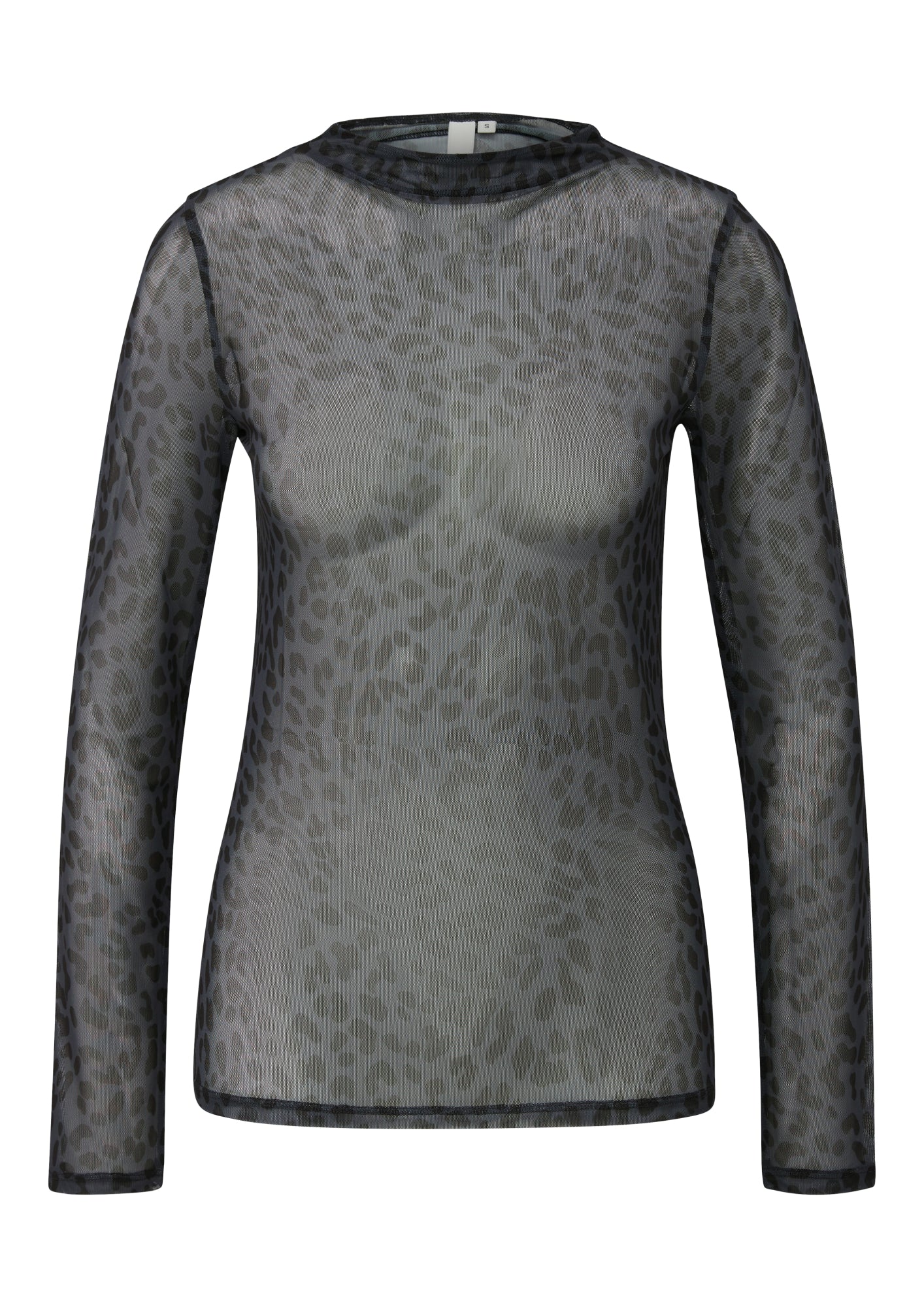 Q/S by s.Oliver Langarmshirts  grau
