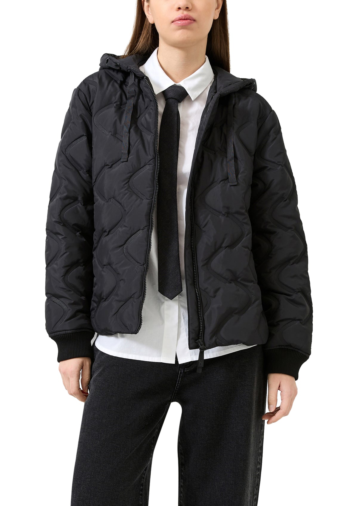 Q/S by s.Oliver Outdoor-Jacken  schwarz