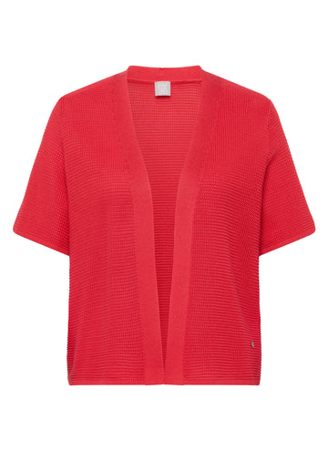 Ciao Sicilia Cardigan mit Strukturstrick