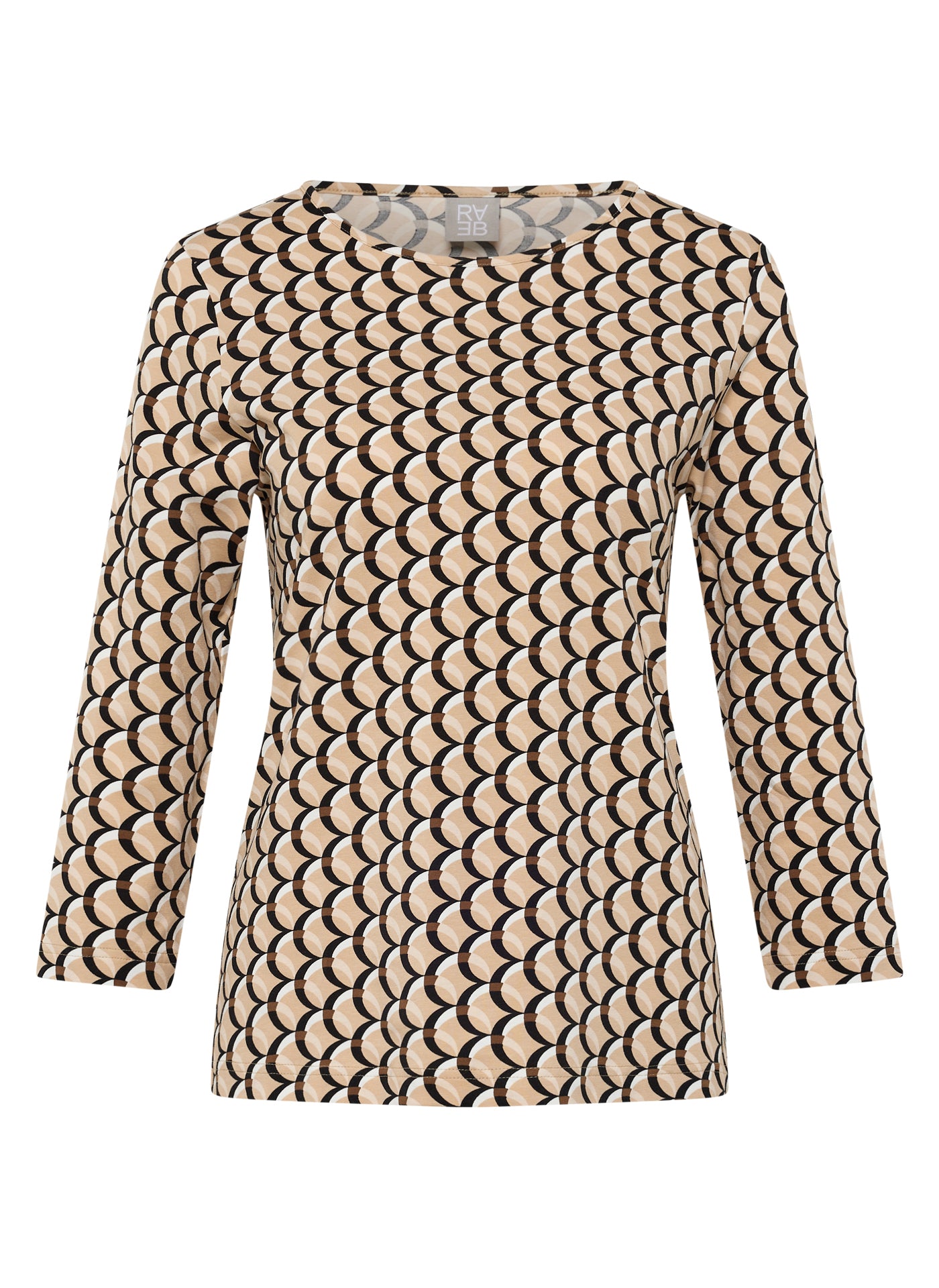 Rabe 3/4-Shirts  braun