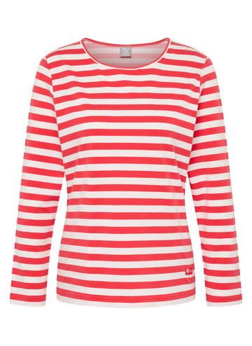 Langarmshirt mit Streifen