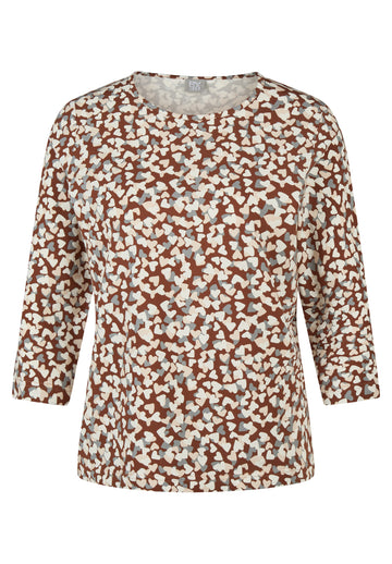 SUNSET VALLEY 3/4-Shirt mit Herz-Print