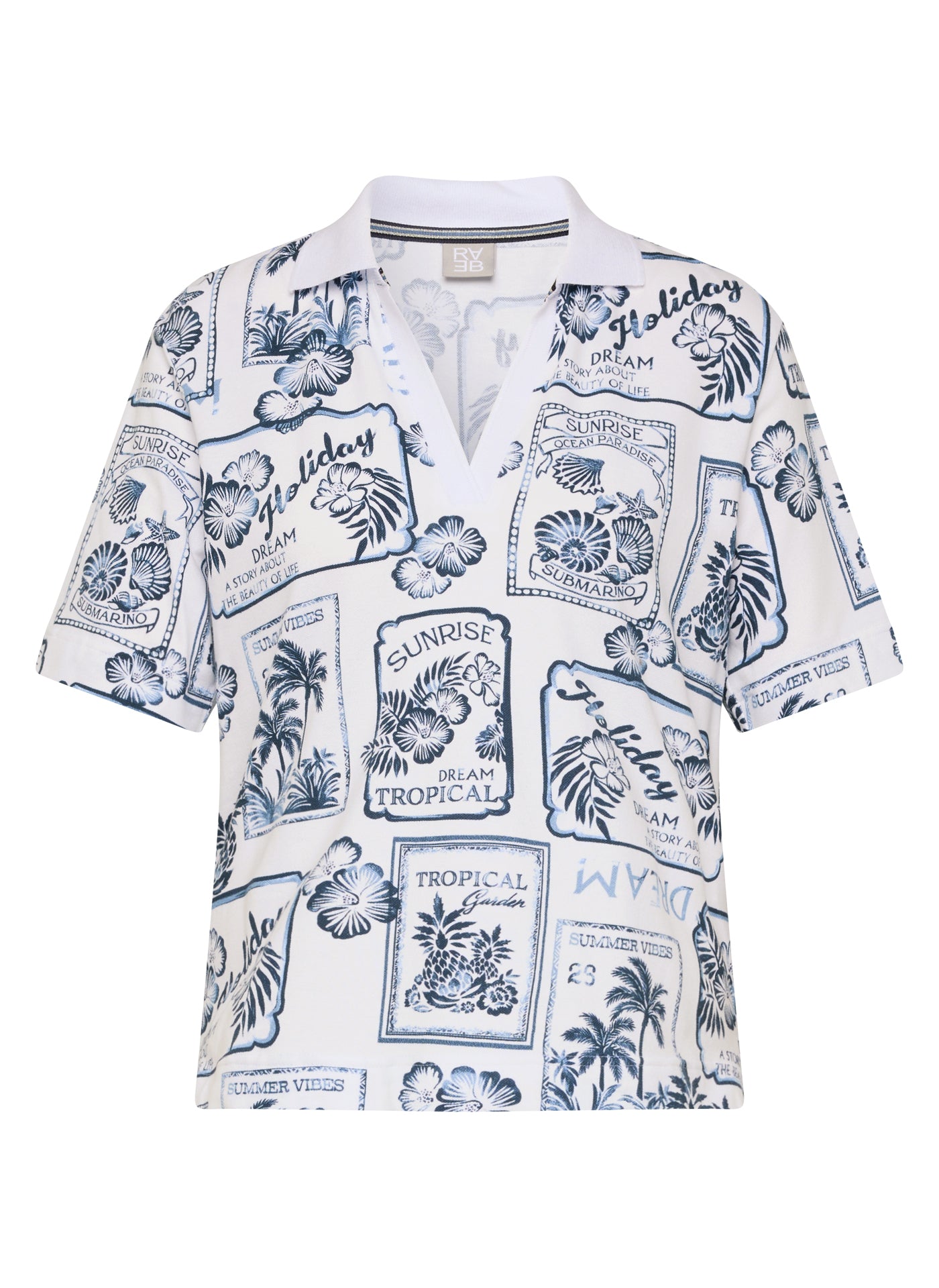 Rabe T-Shirts  blau
