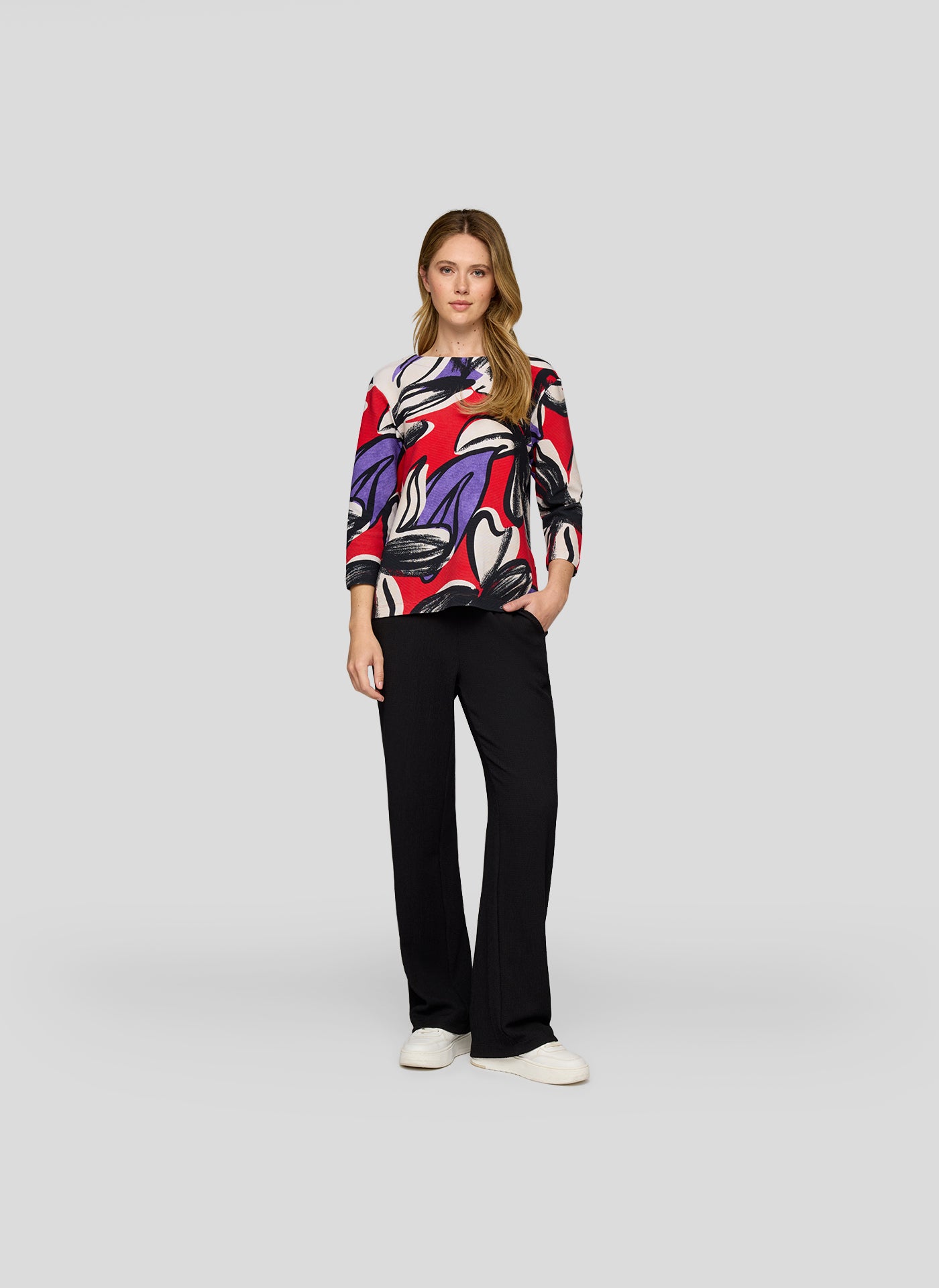 Rabe 3/4-Shirts  bunt