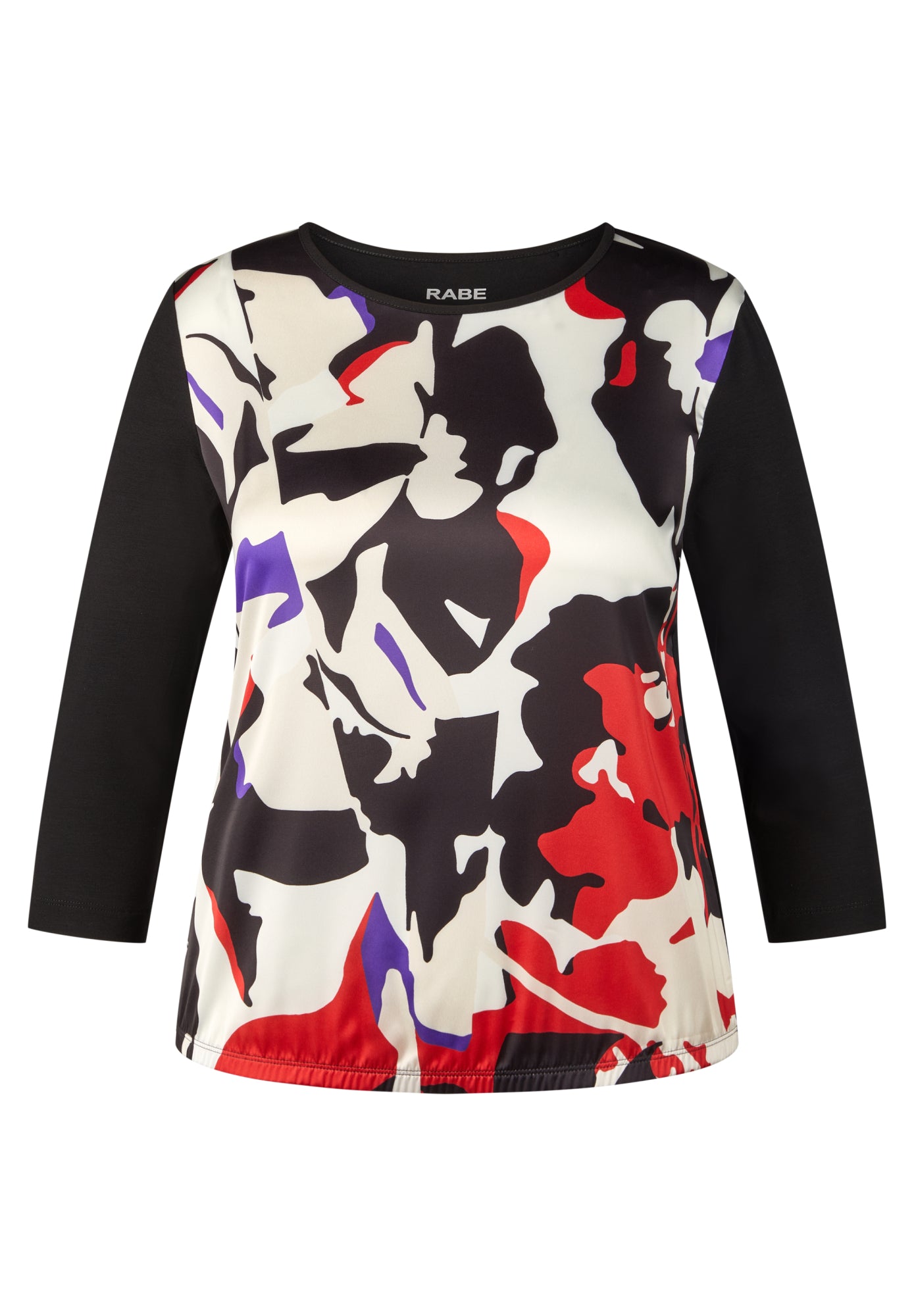 Rabe 3/4-Shirts  schwarz