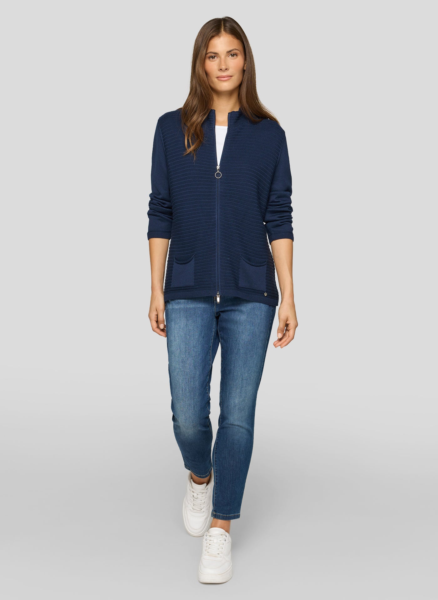 Rabe Strickjacken  blau