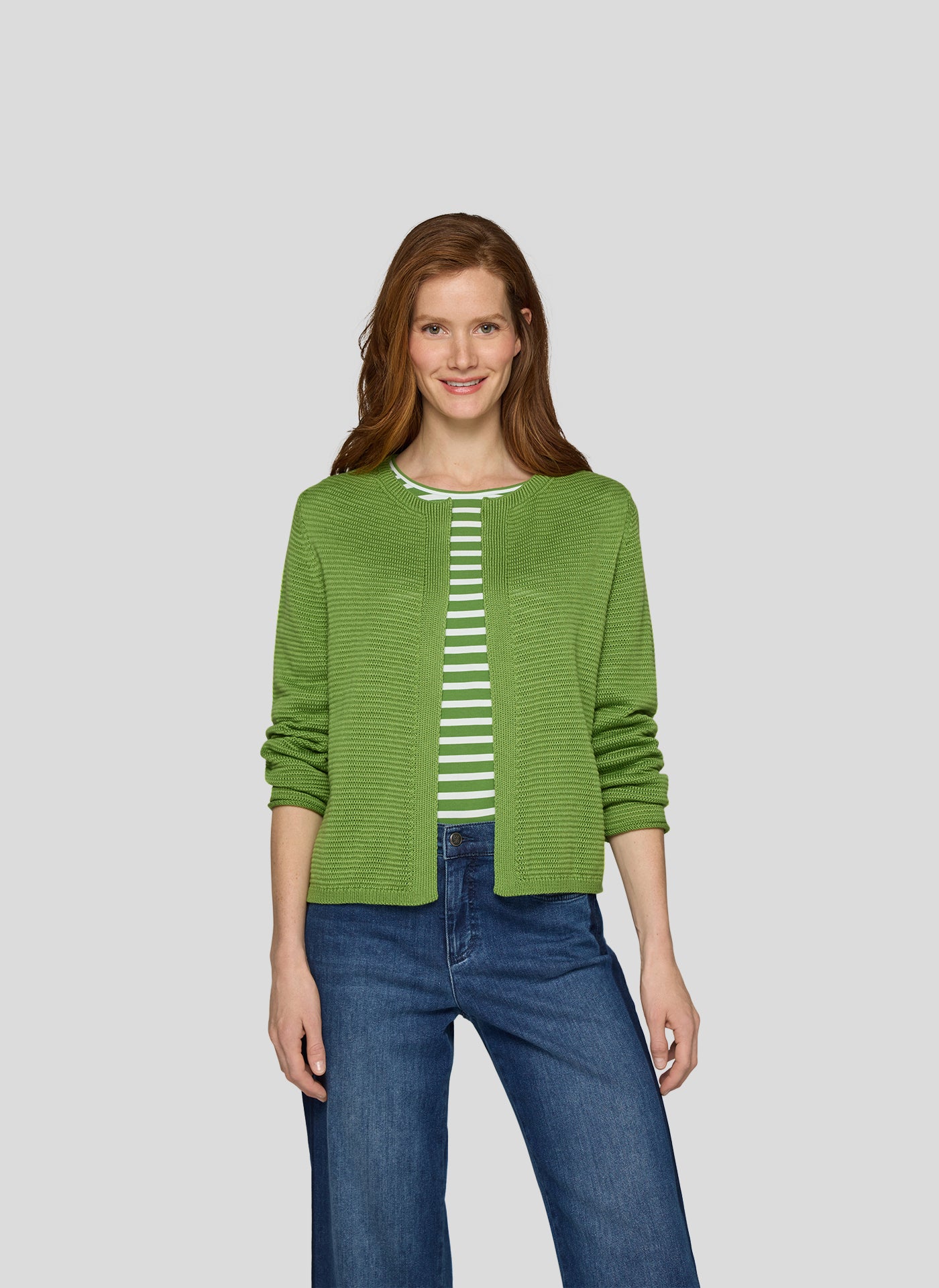 Rabe Strickjacken  grün