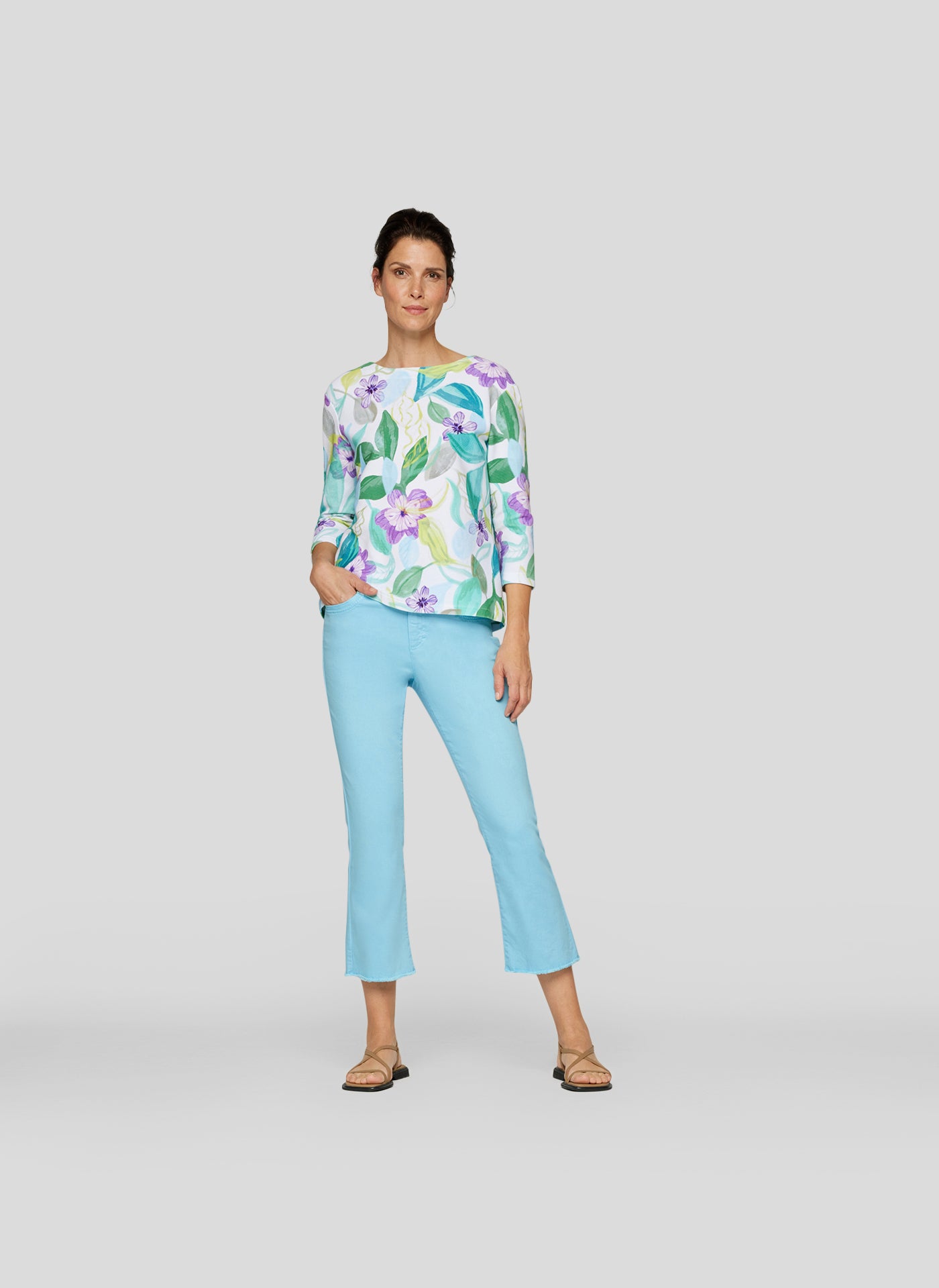 Rabe 3/4-Shirts  bunt